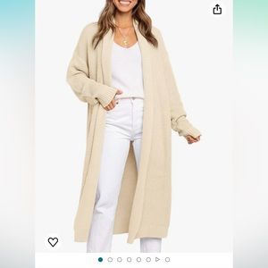 Amazon Cream Cardigan